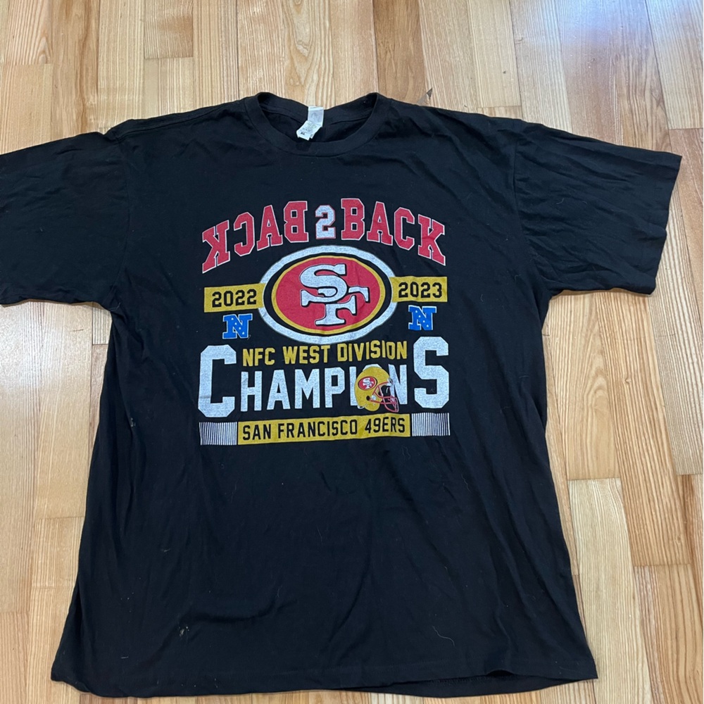 San Francisco 49ers NFC West Division Champions T-Shirt